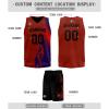 AWSOLE Custom Basketball Jerseys for Men Youth Personalized Name Number Women Breathable Quick Dry Basketball Sports Shirt view 2