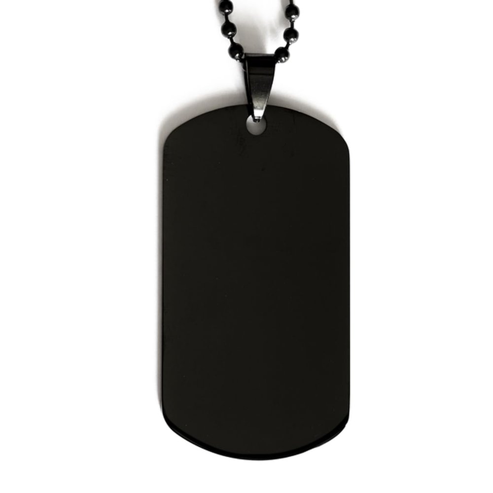 Postmaster Gifts Idea. Postmaster in my viens. JESUS in my heart. Proud Jobs Black Dog Tag. Gifts for Postmaster Friends, Bae, Girlfriend