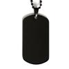 Postmaster Gifts Idea. Postmaster in my viens. JESUS in my heart. Proud Jobs Black Dog Tag. Gifts for Postmaster Friends, Bae, Girlfriend view 1