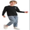 CVXV Boys Warm Soft Sweater Ouifits Children's Big Boys'Spring Crew Neck Pullover Long Sleeve Sweaters,Black,9-10 Years view 4