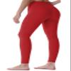 Sunzel Workout Leggings for Women, Squat Proof High Waisted Yoga Pants 4 Way Stretch, Buttery Soft Sunzfly 28", Red, X-Large view 3