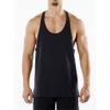 Maiyifu-GJ Men's Gym Workout Y-Back Tank Tops Lightweight Bodybuilding Muscle Sleeveless Shirts Running Athletic T-Shirts (Black,Small) view 2