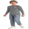 CVXV Big Boys' Kid Long Sleeve Sweater Boys Fall Long Sleeve Knit Holiday Clothes with Bear Embroidery,Gray,8-9 Years view 4