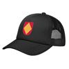 18 FA BDE Flash Baseball Cap Women Men Hat Adjustable Mesh Cap Outdoors Sun Hat Black view 1