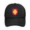 18 FA BDE Flash Baseball Cap Women Men Hat Adjustable Mesh Cap Outdoors Sun Hat Black view 2