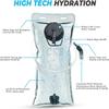 CKE Hydration Pack with 2L Bladder for Men Women Kids, Red, Sports Hydration Pack, Climbing, Padded Adjustable Straps view 3