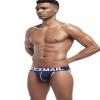 JOCKMAIL Men's Jockstrap Sexy Underwear Breathable Mesh Jock Strap Athletic Supporter for Men (US, Alpha, XX-Large, Regular, Regular, Dark blue+Dark blue) view 3