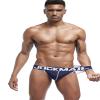 JOCKMAIL Men's Jockstrap Sexy Underwear Breathable Mesh Jock Strap Athletic Supporter for Men (US, Alpha, XX-Large, Regular, Regular, Dark blue+Dark blue) view 4