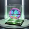 Basketball Display Case with LED Light-Clear Full Size Basketball Case Display,Acrylic Double Layer Basketball Display Stand for Autographed Ball Display /Fans & Collectors, Sports Collectibles view 1
