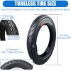 2 Pack 14X2.125 Bike Tyre, 14X2.125 57-254 Tubeless Tires, 14 Inch E-Bike Wheel Tire for 14 Inch Electric Folding Bike, E-Bikes and E-Scooters, 45 PSI view 2
