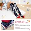 Artfasion Girls Knee High Cartoon Socks: Funny Long Tall Animal Breathable Seamless Socks for 5-7 Years Kids Gift - 5 Pairs view 3
