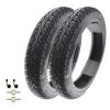 2 Pack 14 inch ebike Tire, 14X2.125 57-254 Tubeless Tires, Electric Vehicle Tyre, 14 Inch Electric Scooter Wheels Tubeless Tyre Front Rear Replacement Rubber Tires for Electric Vehicle Ebike view 1