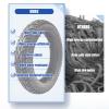 2 Pack 14 inch ebike Tire, 14X2.125 57-254 Tubeless Tires, Electric Vehicle Tyre, 14 Inch Electric Scooter Wheels Tubeless Tyre Front Rear Replacement Rubber Tires for Electric Vehicle Ebike view 3