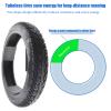 2 Pack 14 inch ebike Tire, 14X2.125 57-254 Tubeless Tires, Electric Vehicle Tyre, 14 Inch Electric Scooter Wheels Tubeless Tyre Front Rear Replacement Rubber Tires for Electric Vehicle Ebike view 4