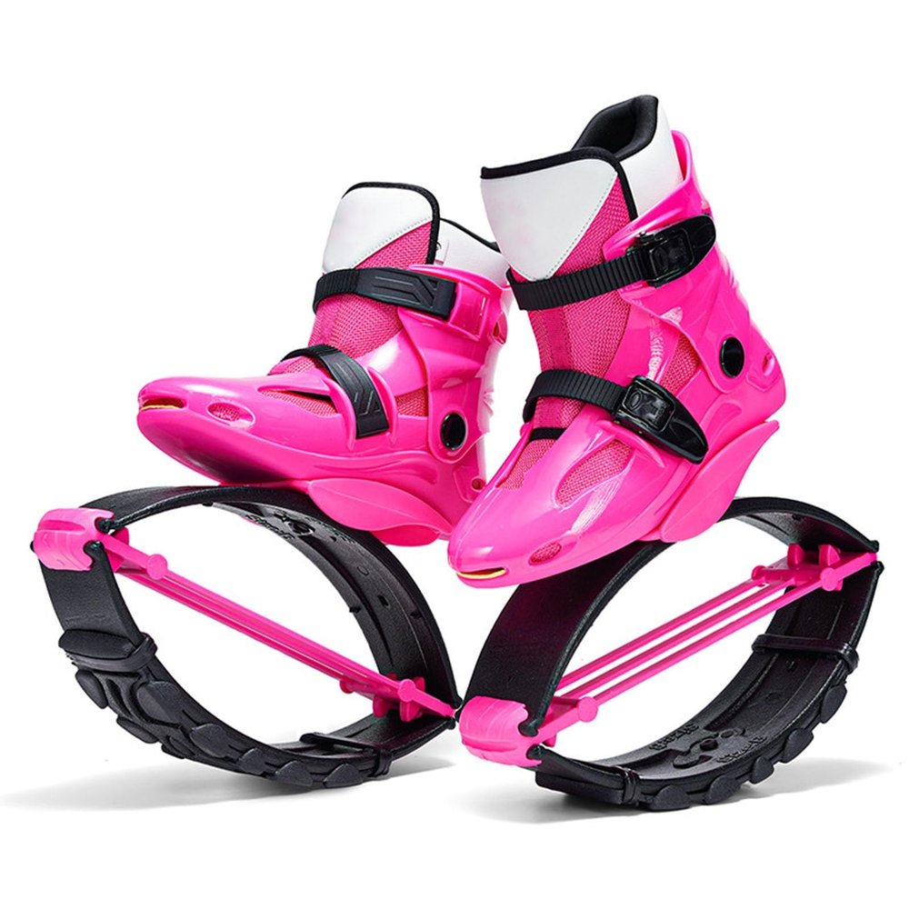 CYHTYM Kangaroo Jump Shoes Youth Fitness Sports Bouncing Shoes/Moon Boots, Load 15-55kg, Anti-Gravity Running Boots