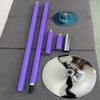 Blazea Home Apartment Spinning Pole Dancing Pole Purple, Portable Stripper Pole for Studio/Bedroom/Gym/Bar, Indoor Dance Pole Free Standing view 1