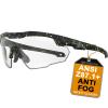 HTS HUNTERSKY S57 Clear Lens Ballistic Tactical Shooting Glasses ANSI Z87+ UV400 Anti-Fog Eyewear for Airsoft Range Security and Outdoor Sports, for Men and Women view 1