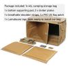 Tactical Camping Storage Bag Utility Tote Bag Camping Kitchen Organizer with Axe Holder & Shoulder Strap (Coyote Brown, Large (46L)) view 4