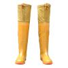 YXLYFDLY Hip Waders Yellow PVC Hip Waders, Comfortable Nylon Hip Boots Waterproof Breathable, for Lakes Farming Wading(6) view 1