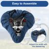 2 Pcs Bike Seat Cover, Mabor Waterproof Bicycle Seat Cover with Drawstring Mountain Bike Seat Cover Rain Dust Protective Cushion Saddle Cover Accessories for Men Women view 4