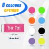 2 Pcs Custom Pickleball Paddle Name Bands - Personalized Silicone Ring Grip Bands for Paddles Grip on Racket Racquetball for Pickleball Lovers view 4