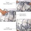 AUZURE Women's Summer Casual Shorts Dressy Elastic High Waist Drawstring Fashionable and Comfortable Flowy Shorts with Pockets - Small view 4