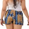 AUZURE Women's Summer Casual Shorts Dressy Elastic High Waist Drawstring Fashionable and Comfortable Flowy Shorts with Pockets - Medium view 2