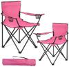 2 Pack Camping Chairs -Lightweight and Supportive Chairs for Adult and Lightweight Individuals - Compact, Durable, and Portable - Ideal for Camping, Hiking, Beach, and Picnics -Carry Bag view 1