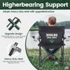 2 Pack Camping Chairs -Lightweight and Supportive Chairs for Adult and Lightweight Individuals - Compact, Durable, and Portable - Ideal for Camping, Hiking, Beach, and Picnics -Carry Bag view 4