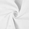 DMOYALA Capris Linen Pants for Women Solid White Baggy Cropped Trousers Wide Leg Elastic Waist Comfy Loose Pallazzo Pant for Beach Vacations 4XL view 4