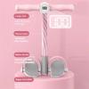 RJQIRP Pedal Exerciser Slimming Fitness Equipment,Multifunctional Pedal Puller Resistance Rope, 6-Tube Elastic Yoga Pedal Puller Resistance Band, (Pink-Basic, 6 Tube)(Purple-Count+Voice,6 Tube) view 2