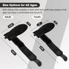 Longjihui Baseball Sliding Mitt Universal Right or Left Hand Baseball Sliding Glove Sliding Mitt Youth & Adult Sizes,Neoprene& Elastic Adjustable Wrist Compression Strap (Black,Adult) view 2