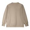 Akklian Women's Zip Up Sweatshirt Jacket No Hood Long Sleeve Casual Loose Outwear with Pockets 2024 Oversized Fashion Clothes Khaki view 4