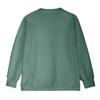 Akklian Women's Zip Up Sweatshirt Jacket No Hood Long Sleeve Casual Loose Outwear with Pockets 2024 Oversized Fashion Clothes Green view 4