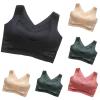 Everyday Bras for Womens Front Cross Adjustable Side Buckle Wireless Lace Bra Seamless Sports Yoga Push-up Bras view 2