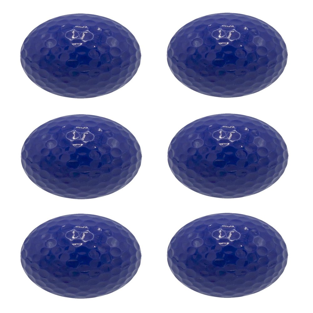 Infusion Miniature Golf Balls - Colored Mini Golf Balls (Navy Blue (6PK))