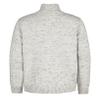 Calvin Klein Boys' Half Zip Pullover Sweater, Ribbed Neckline & Logo Detailing, Cream Space Dye, 14-16 view 2