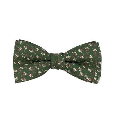 BEWDIO Green Bow Ties for Boys Pre Tied Toddler Adjustable Kids Baby Bowties for Wedding Party(63-17M)