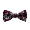 BEWDIO Floral Mens Bow Tie, Adjustable Cotton Pre Tied Bowties for Men Wedding Party(63-14L) view 1