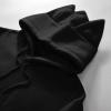 Men's Hoodie New Cat Ear Fleece Couple Solid Color Hooded Ladies Hoodie For Ladies Men's Lightweight Hoodi (Black, L) view 4
