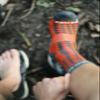 SEALSKINZ | Hilgay | Single Layer Merino Wool Padded Mid Length Running Sock | Ergonomic Design | Padded Footbed to Protect Pressure Points view 4