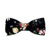 BEWDIO Floral Mens Bow Tie, Adjustable Cotton Pre Tied Bowties for Men Wedding Party(63-15L)