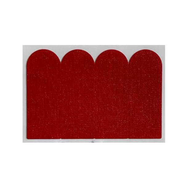 Vise Feel Performance Fitting Tape for Bowlers- 3/4 inch Width in a Pre-Cut Bowler's Tape Package- Includes 32 PiecesRed 4