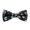 BEWDIO Floral Mens Bow Tie, Adjustable Cotton Pre Tied Bowties for Men Wedding Party(63-08L) view 1