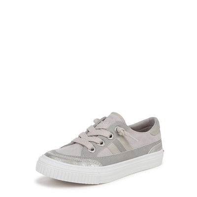 Blowfish Malibu Youth Girls Alex Kids Slip On Sneaker Silver 12 M