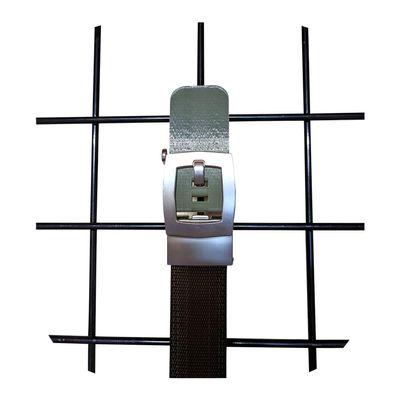 Hammy3DPrints Belt Mount for Ratcheting/Kore Buckle - Gridwall | Gear Holder Storage Rack (Black, 1.5" Buckle)