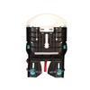 Bellelli Child Bike Seat,Rack Mount with CLAMP,Child Bike Carrier,Child Seat for Bikes,Bicycle Child Seat Tiger,Mounts on Existing Bike Rack,(Rack not Included with Child Seat), Made in Italy (Green) view 4