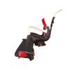 Bellelli Child Bike Seat,Rack Mount with CLAMP,Child Bike Carrier,Child Seat for Bikes,Bicycle Child Seat Tiger,Mounts on Existing Bike Rack,(Rack not Included with Child Seat), Made in Italy (Red) view 3