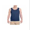 Gildan Adult Tank Top Heavy Cotton 5200. Navy view 2