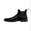 Women Rain Boots Lightweight Waterproof Fashion Booties - Low Calf Black (size 7 adults) view 2